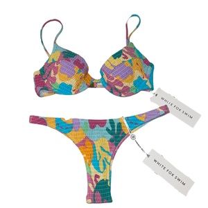 White Fox Boutique Colorful Bikini